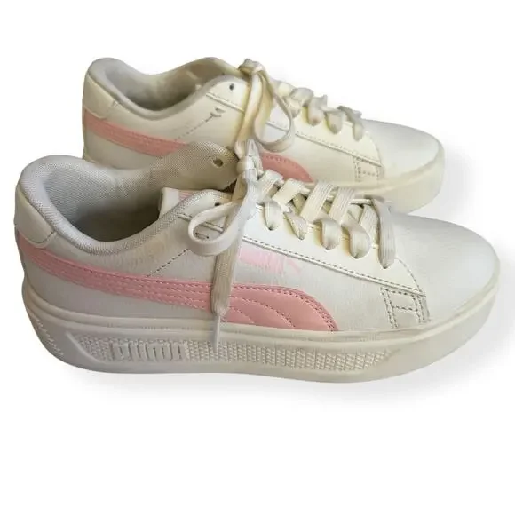 Puma Smash V3 Platform Sneaker Women's - Picture 1 of 11